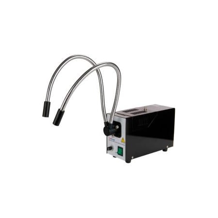 United Scope. AmScope 150W Dual Gooseneck Fiber Optic Illuminator HL250-BY